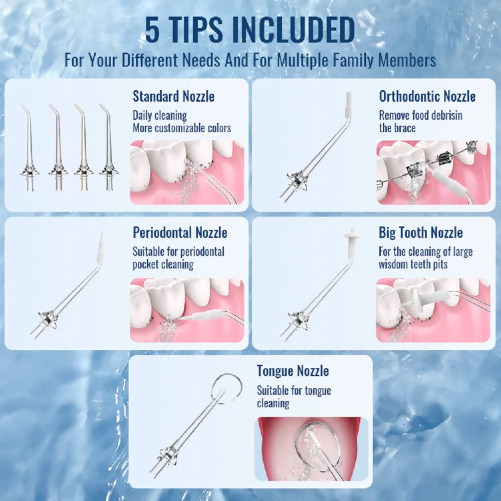 PureFlow Oral Irrigator   - Dental  Water Flosser