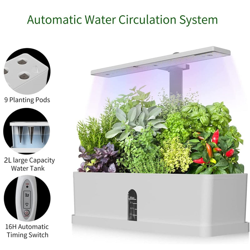 SmartGrow - Indoor Hydroponic System