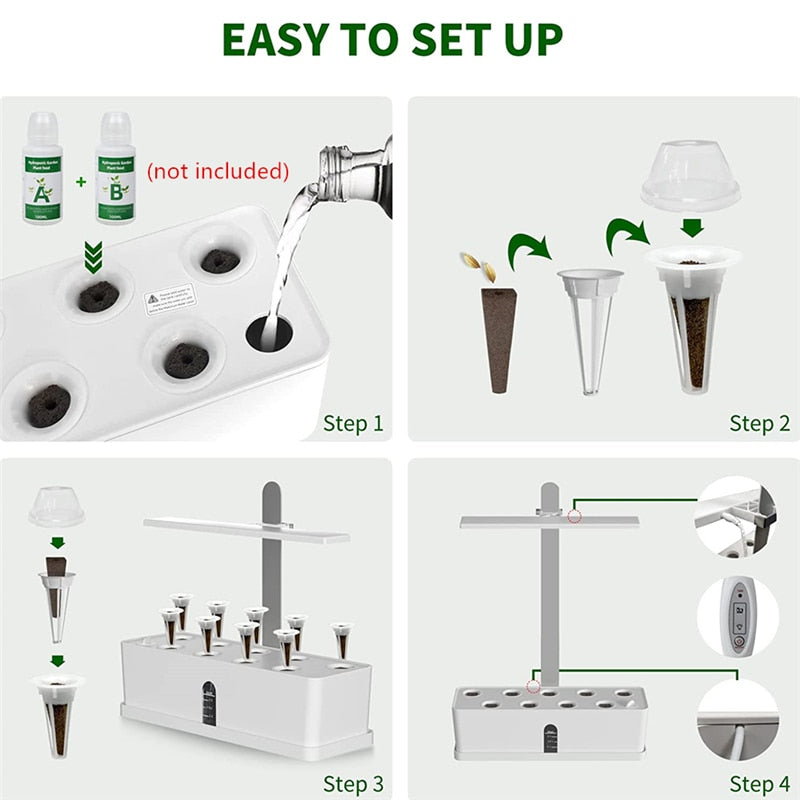 SmartGrow - Indoor Hydroponic System